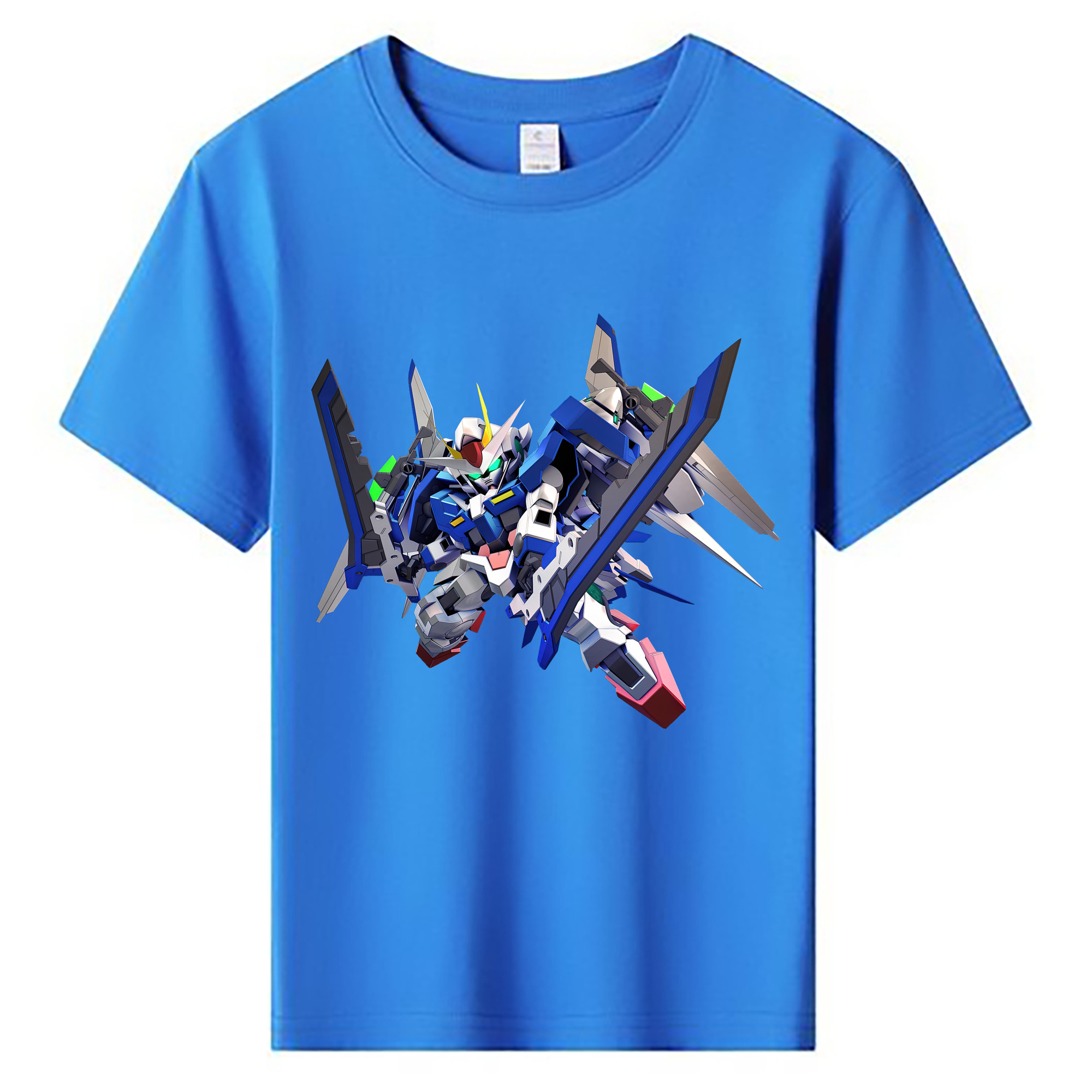 （画像用） 機動戦士ガンダム Mobile Suit Gundam 綿100％キッズTシャツ（フロントプリント）